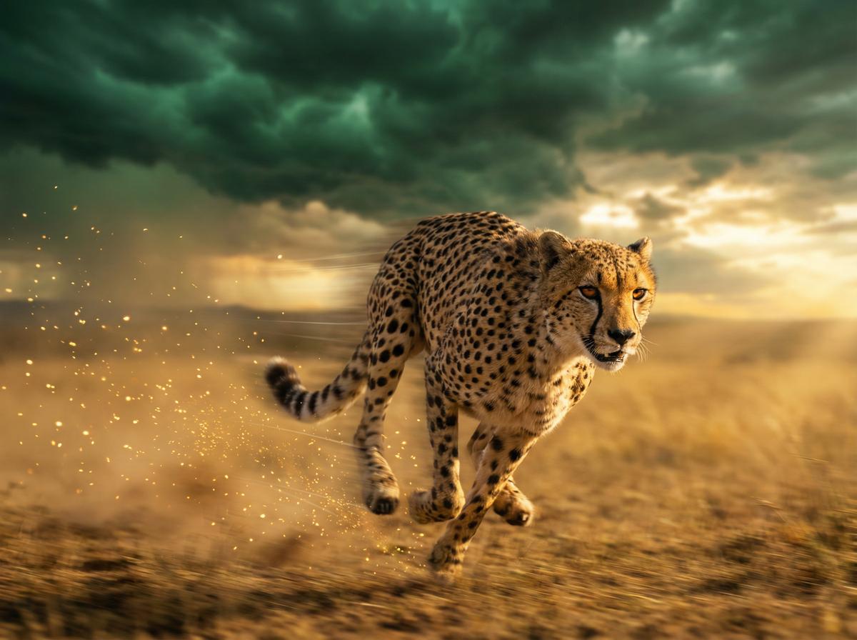 每日吃瓜猎豹百米冲刺视频